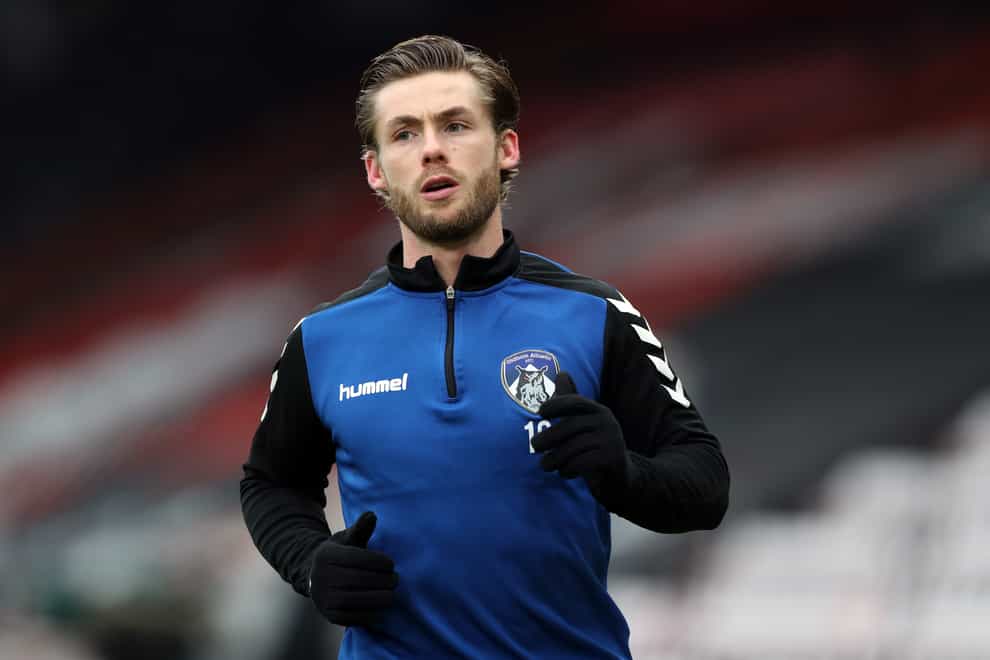 Conor McAleny scored twice for Oldham