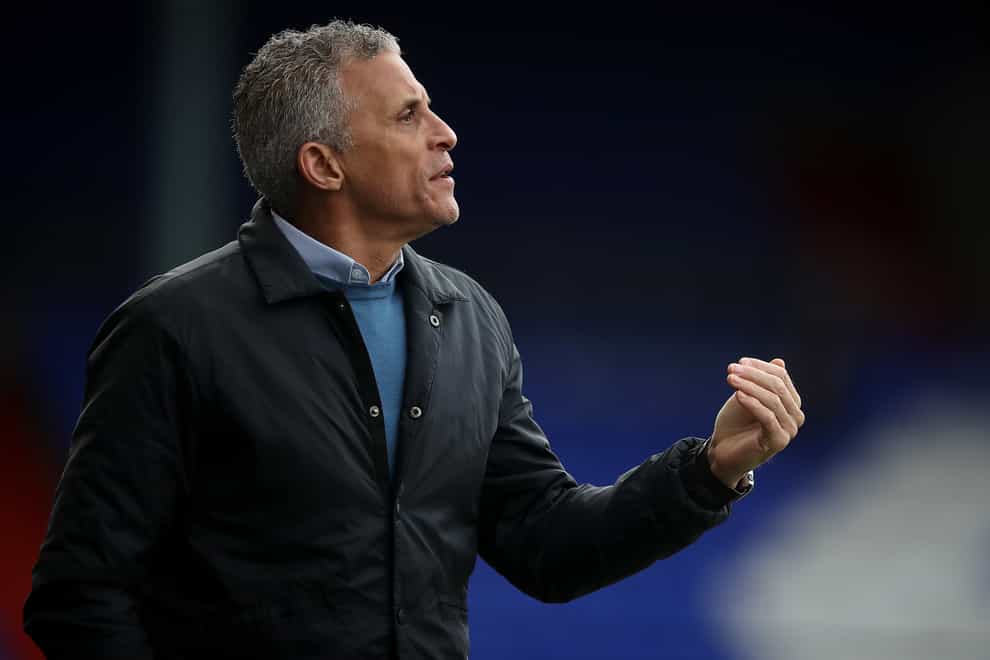 Oldham manager Keith Curle