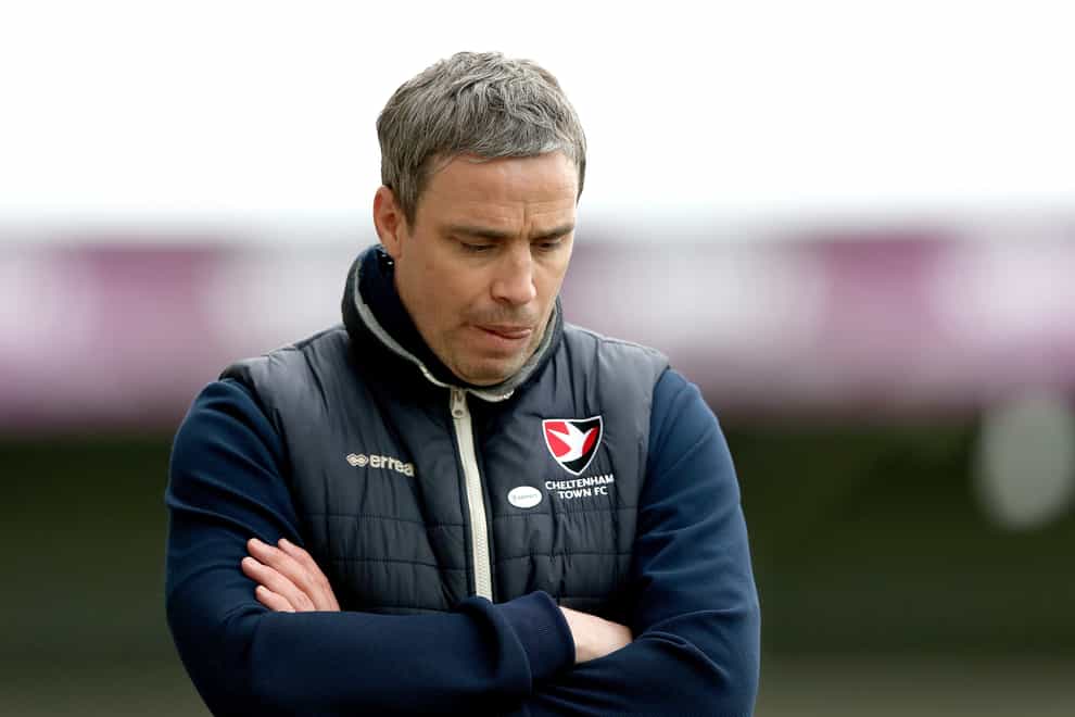 Michael Duff's Cheltenham could only draw with Grimsby