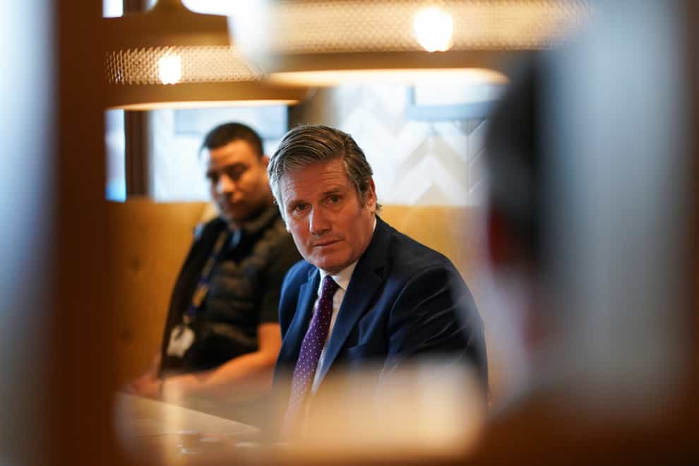 Labour Party leader Sir Keir Starmer said he was not aware of the church's views on homosexuality