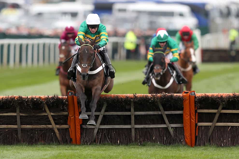 Buveur D’Air will attempt to repeat this 2017 win in the Betway Aintree Hurdle