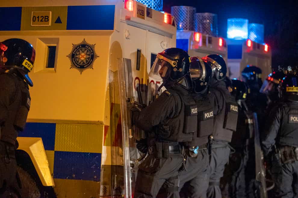 PSNI Tactical Support Group officers