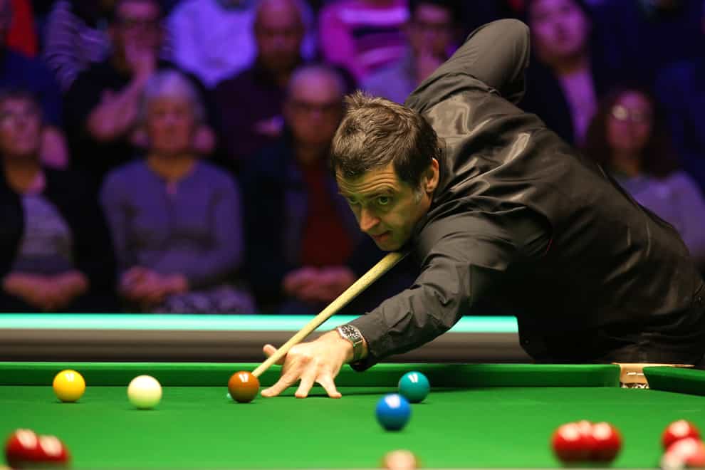 Ronnie O'Sullivan in action