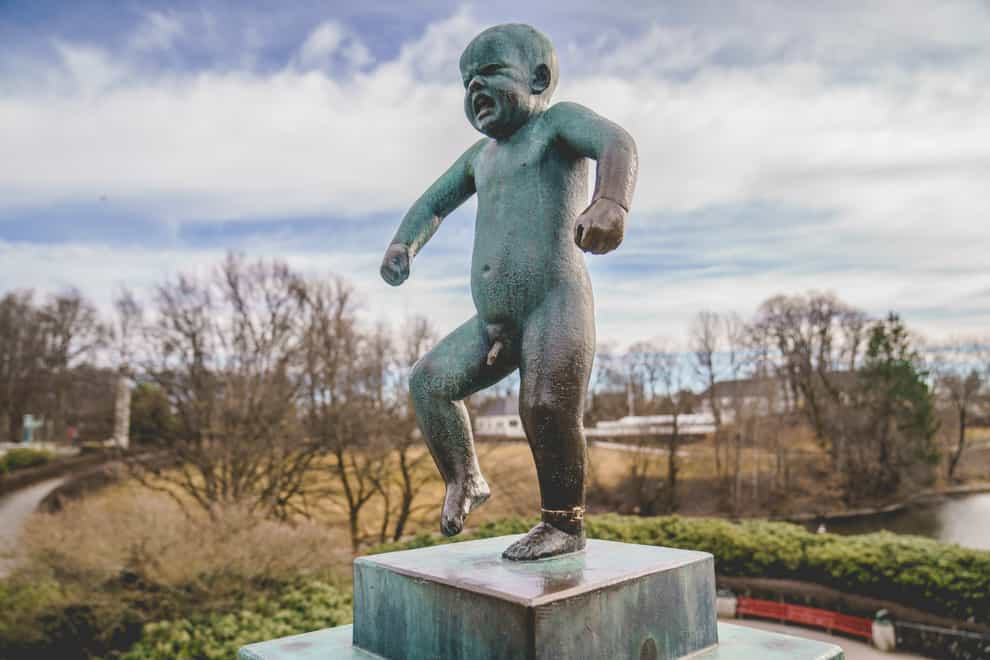 Norway Sculpture Vandalism