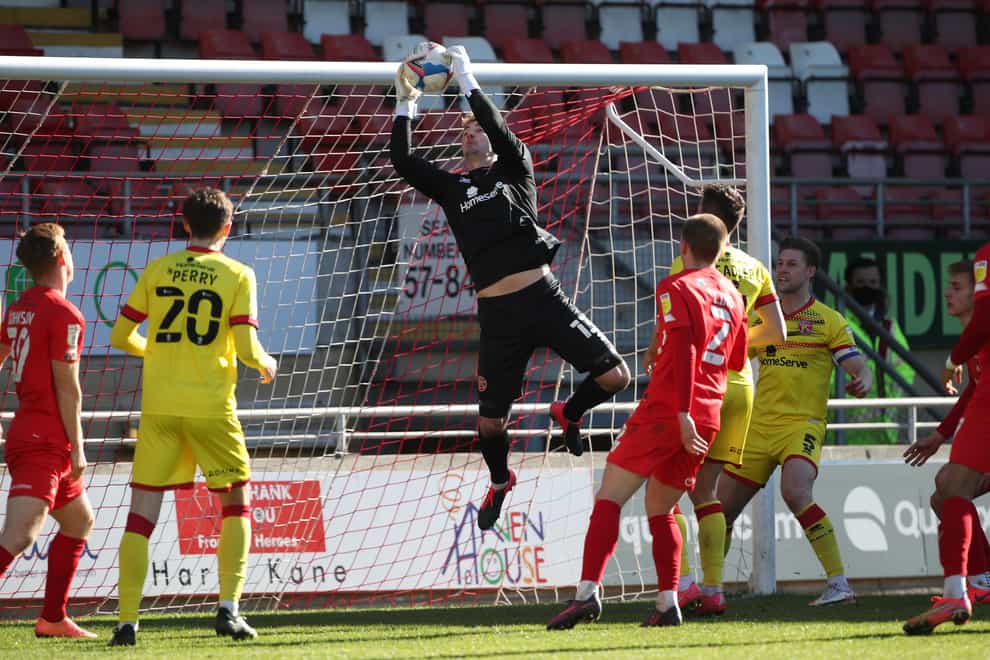 Walsall goalkeeper Jack Rose kept a clean sheet on his return to the team against Leyton Orient