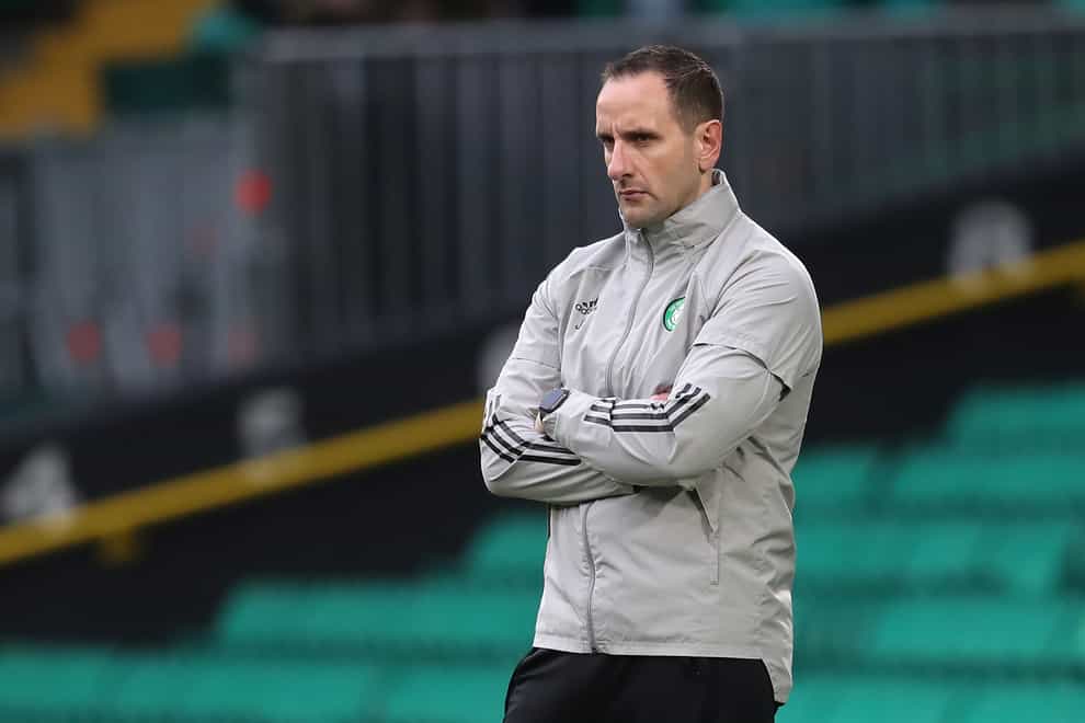 Celtic interim manager John Kennedy wants to keep standards high