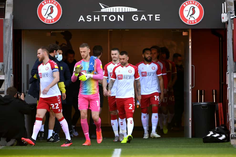 Bristol City held Nottingham Forest at Ashton Gate