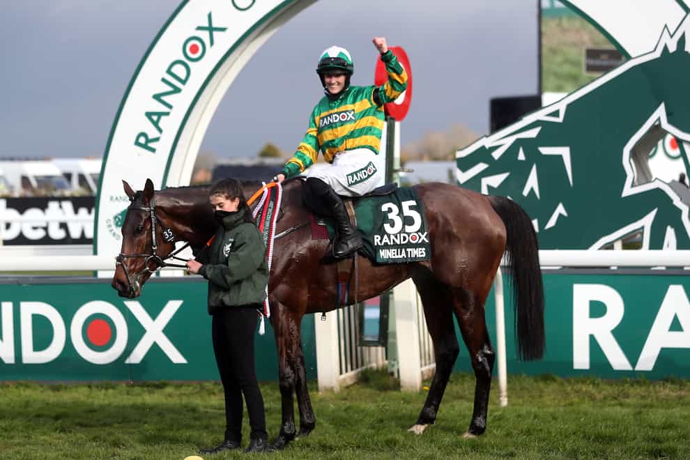 Rachael Blackmore has become the first female jockey to win the Grand National