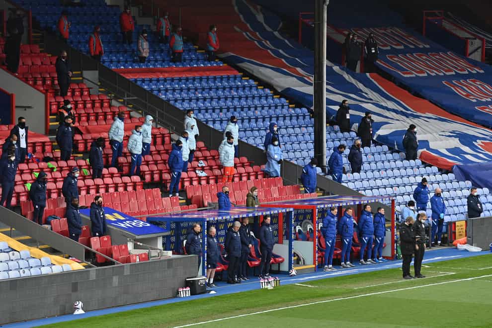 Jesurun Rak-Sakyi was named on the Crystal Palace bench for Saturday's 4-1 defeat at home to Chelsea