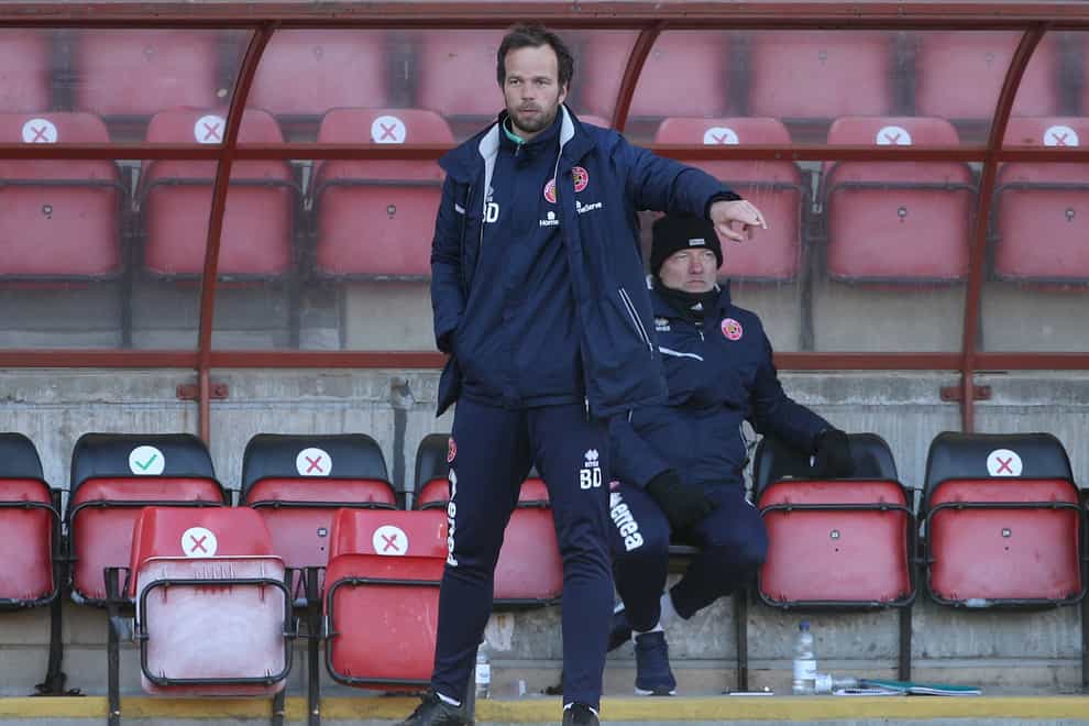Walsall manager Brian Dutton saw his side beat Forest Green at the weekend