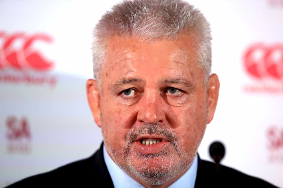 Warren Gatland has named a new line-up of coaching assistants