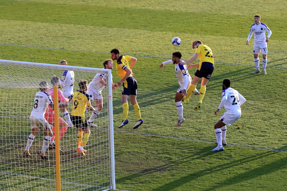 Rob Atkinson opened the scoring for Oxford