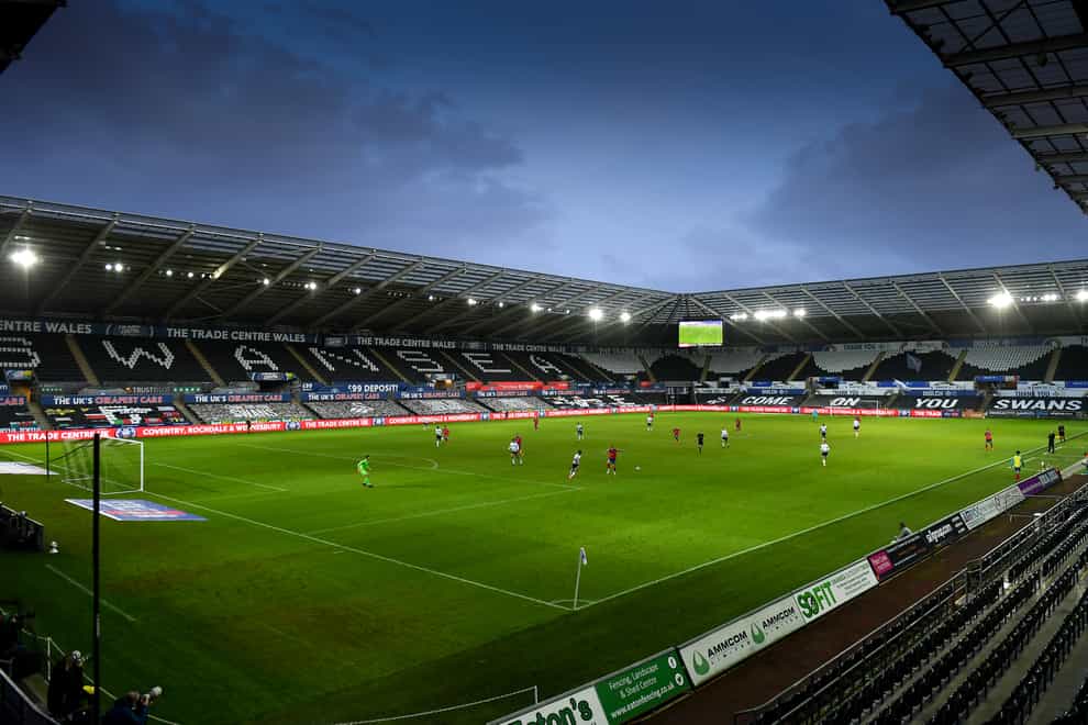 General view of the Liberty Stadium