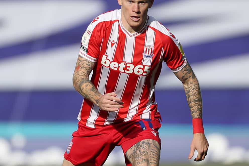 James McClean is sidelined by a heel issue (Bradley Collyer/PA).