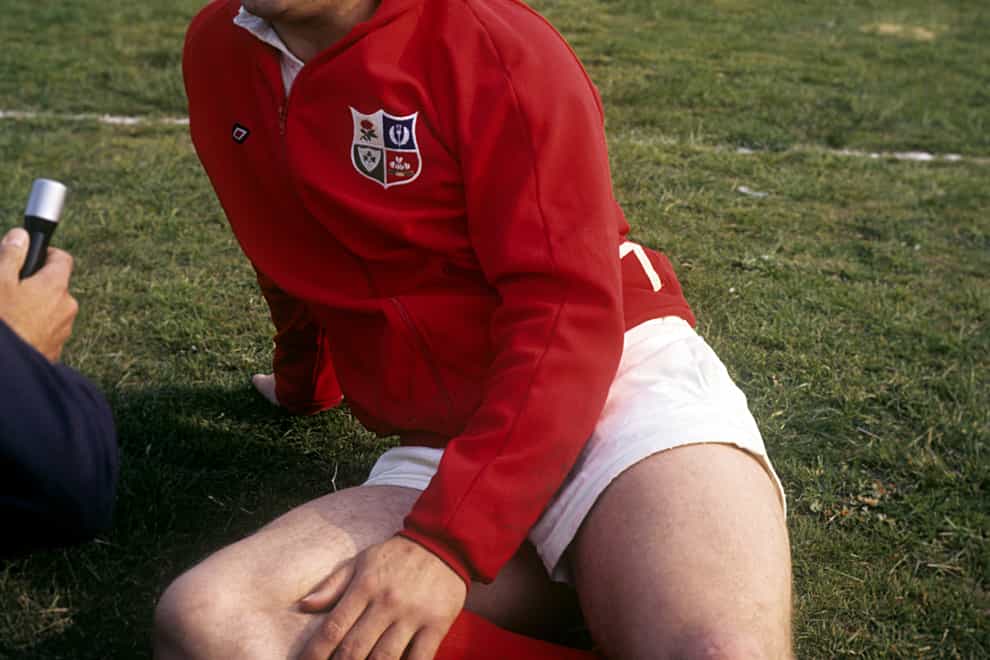 British and Irish Lions captain John Dawes, pictured in 1971