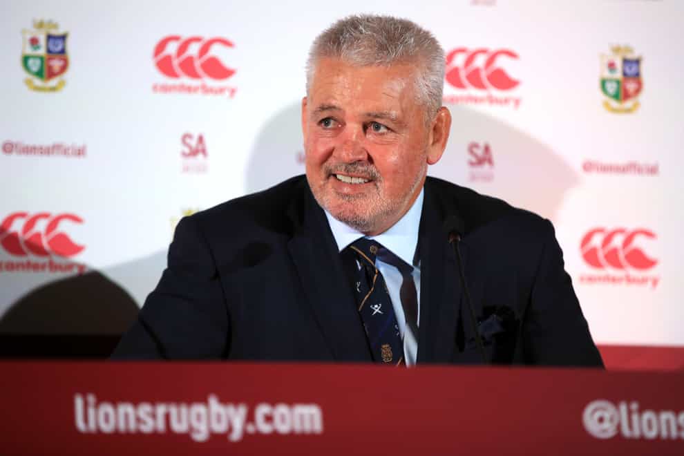 British and Irish Lions head coach Warren Gatland will take his team to Jersey for their training camp