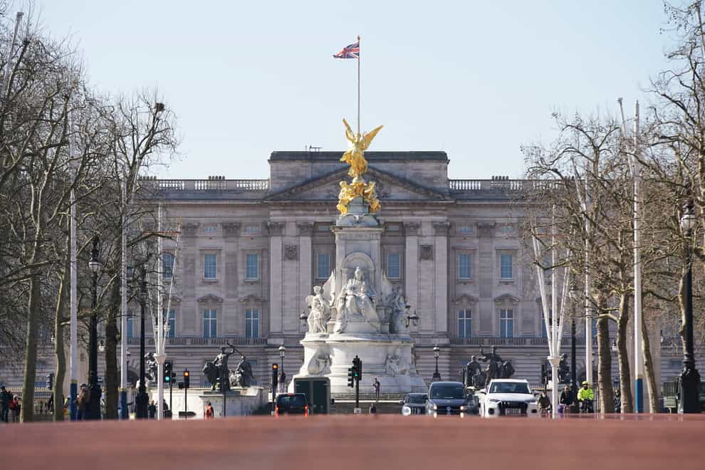 View of Buckingham Palace