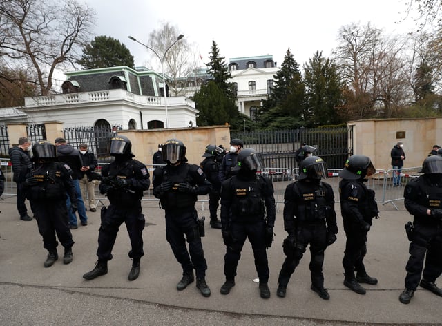 Russia expels 20 Czech diplomats in row over fatal depot explosion | NewsChain