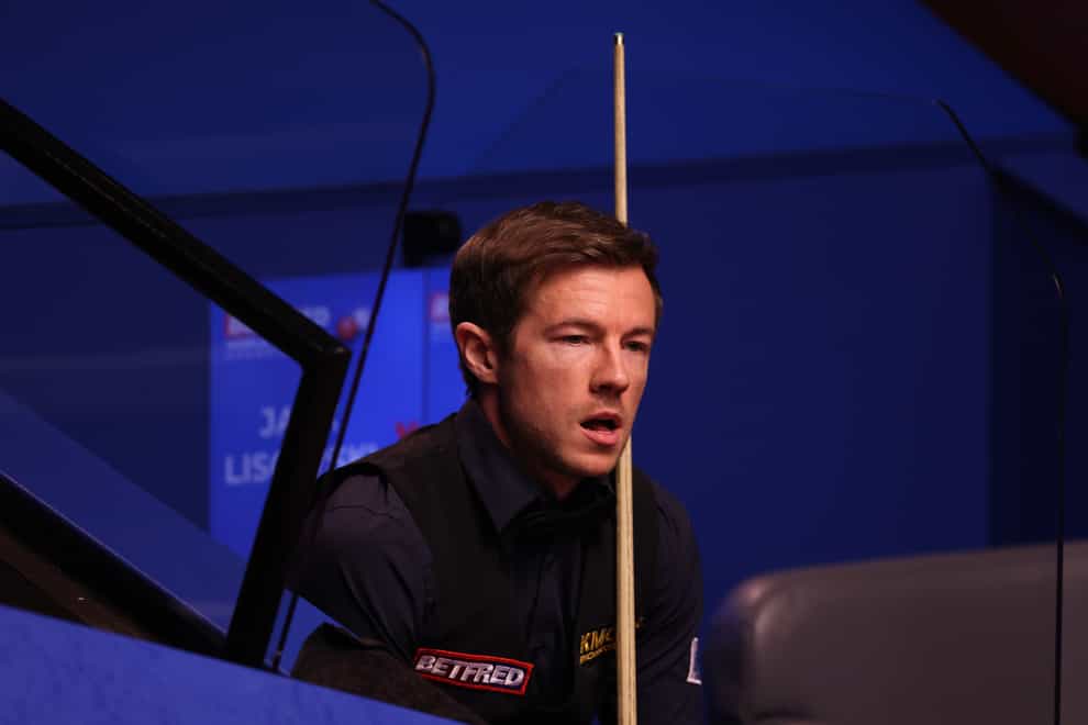 Jack Lisowski at the World Snooker Championship