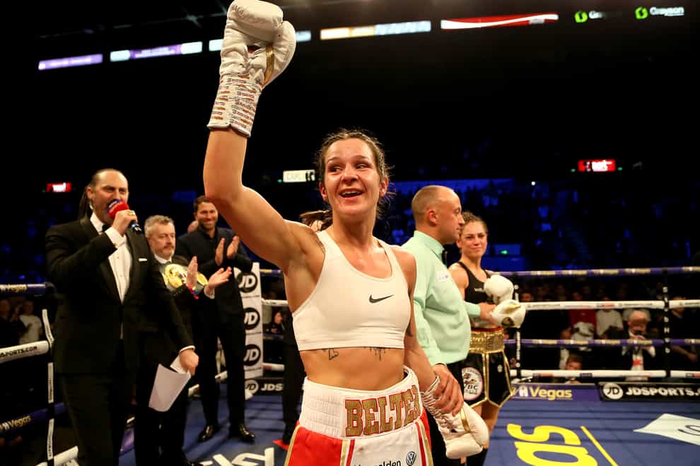 Terri Harper will return to the ring on May 15 (Richard Sellers/PA)