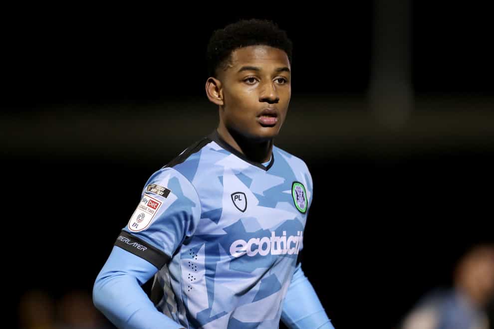 Jayden Richardson hit the bar for Forest Green in the goalless draw with Exeter