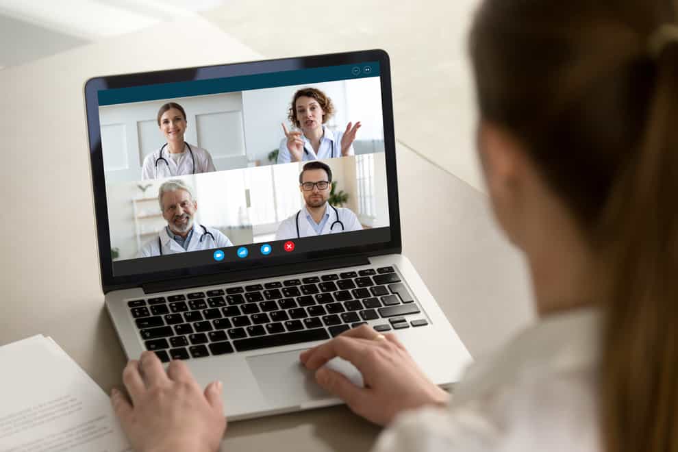 An online medical consultation