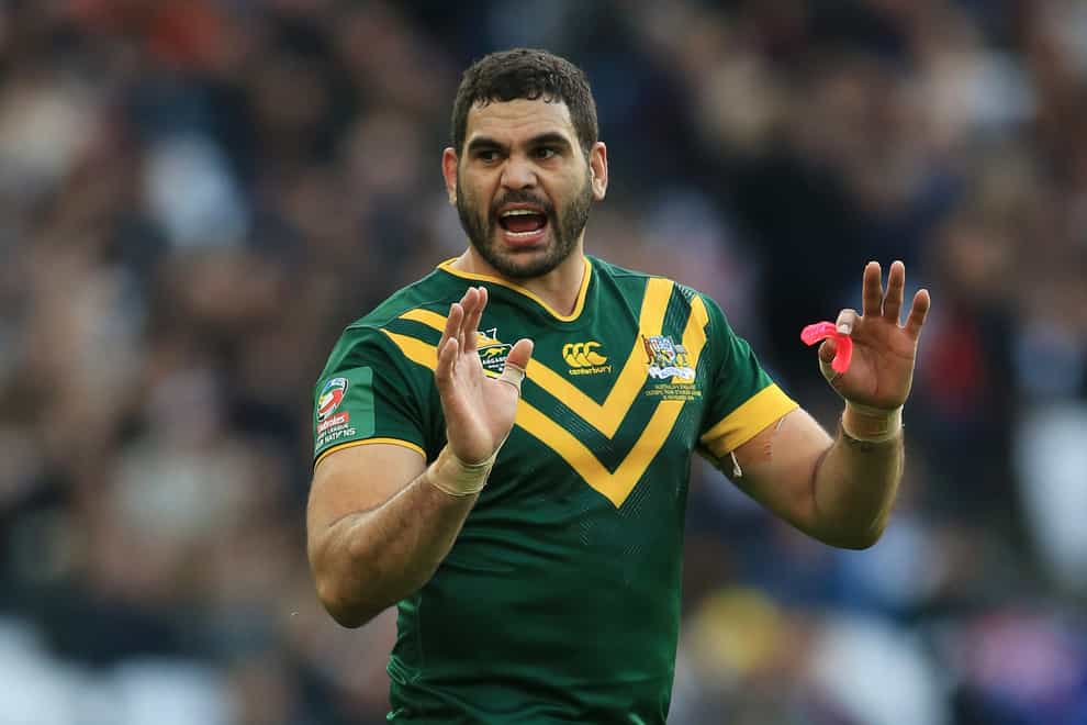 Greg Inglis is a 2013 World Cup winner with Australia (Nigel French/PA)