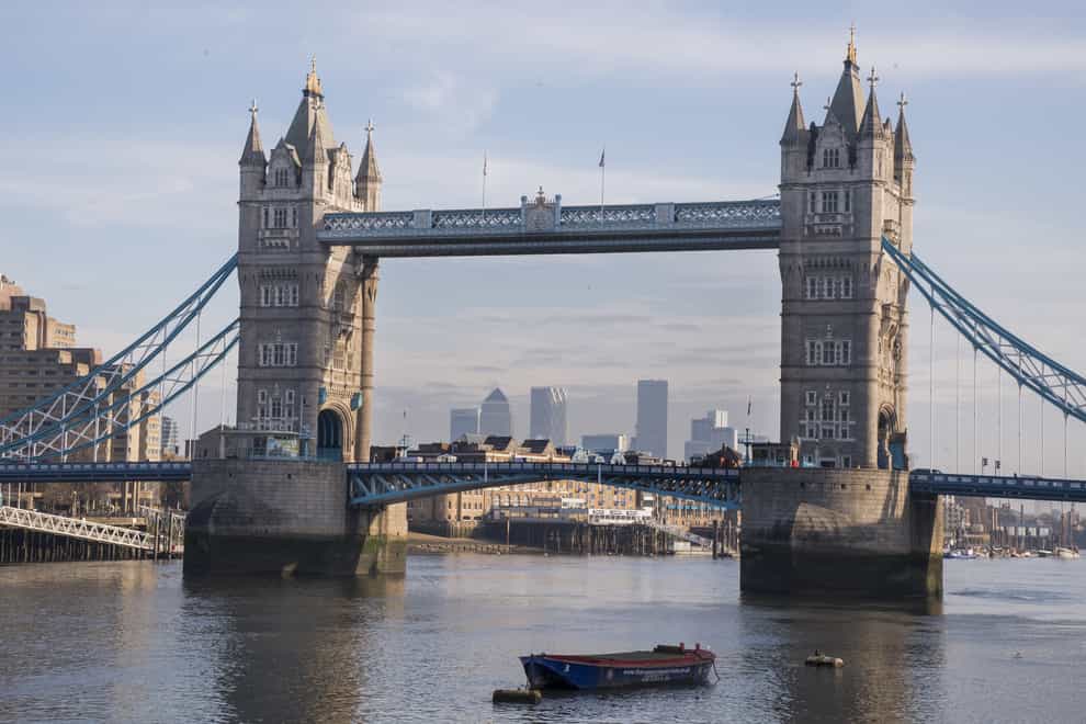 Tower Bridge in London (Ian West/PA)