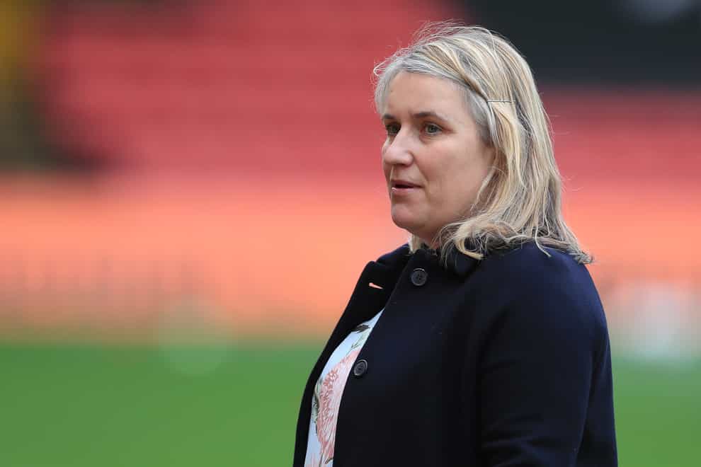 Emma Hayes admitted it would be a "disappointment" if Chelsea did not win the Women's Champions League this season