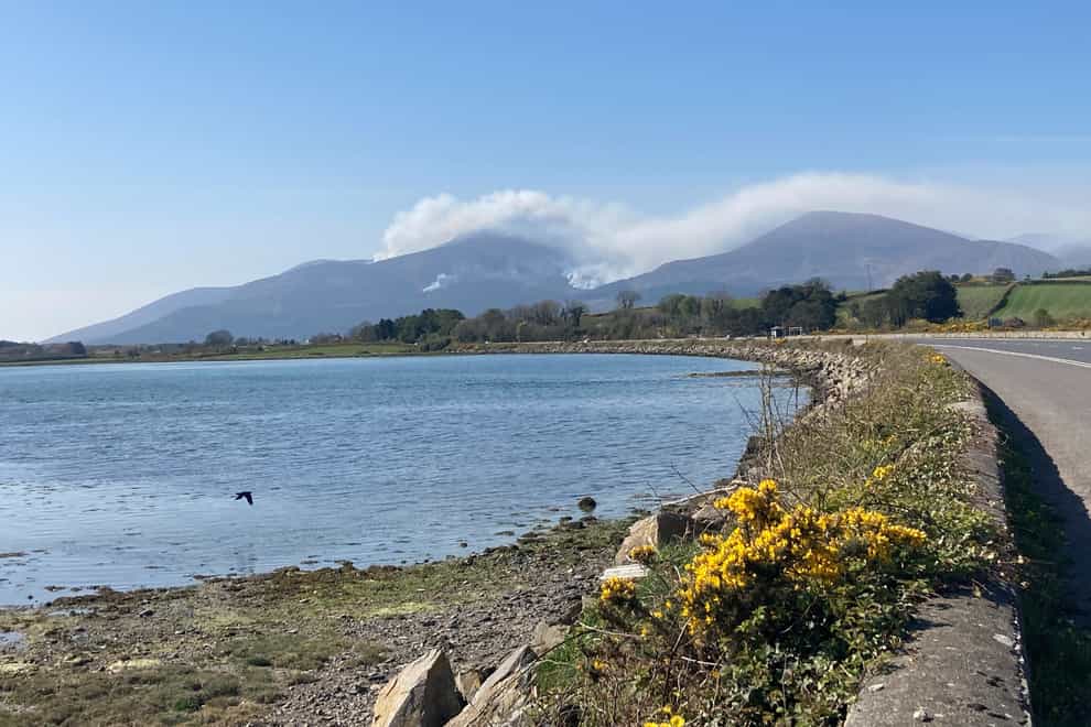 Mourne Mountains fire
