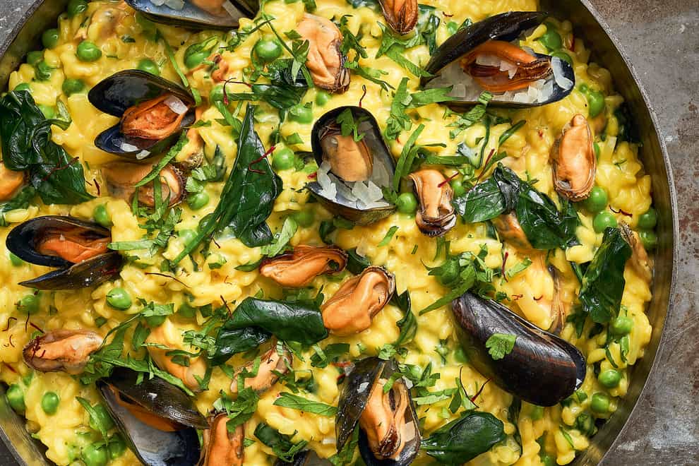 Mussel risotto