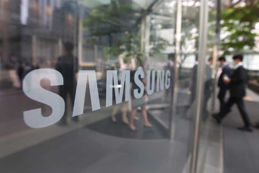 Samsung sign