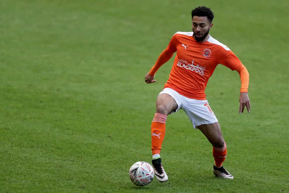Grant Ward was subjected to racist abuse on social media after Blackpool's 1-0 win at Sunderland on Tuesday