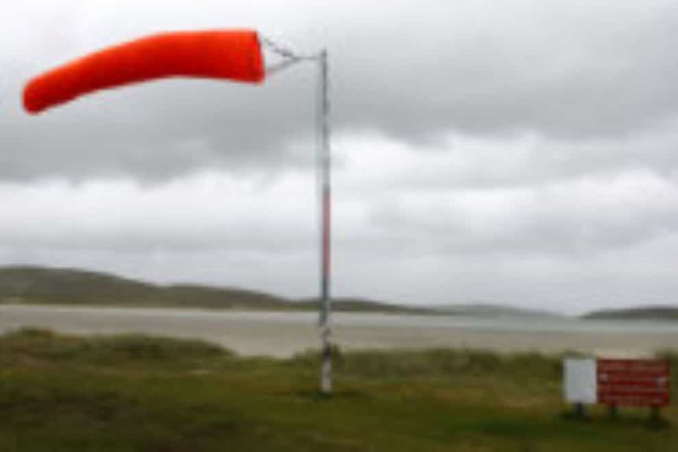 A windsock (Andrew Milligan/PA)