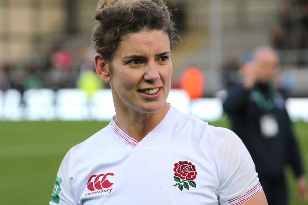 England women's rugby captain Sarah Hunter has backed the social media boycott