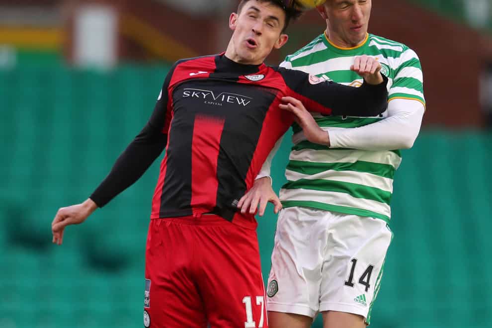 St Mirren’s Jamie McGrath (left) has been tipped to reach the same heights as Celtic ace David Turnbull