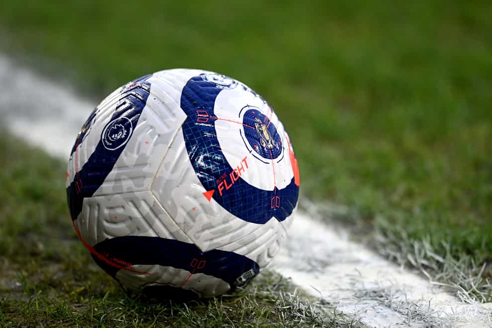 A general view of a football