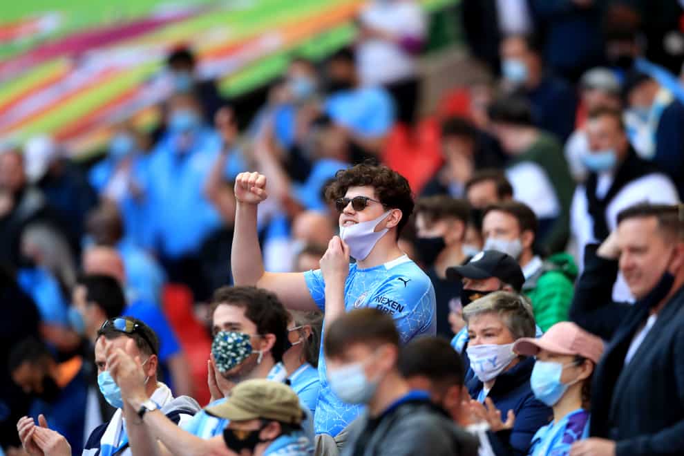 The Premier League has contacted clubs to get their views on the logistics of allowing up to 5000 away fans at matches in the final two rounds of the season