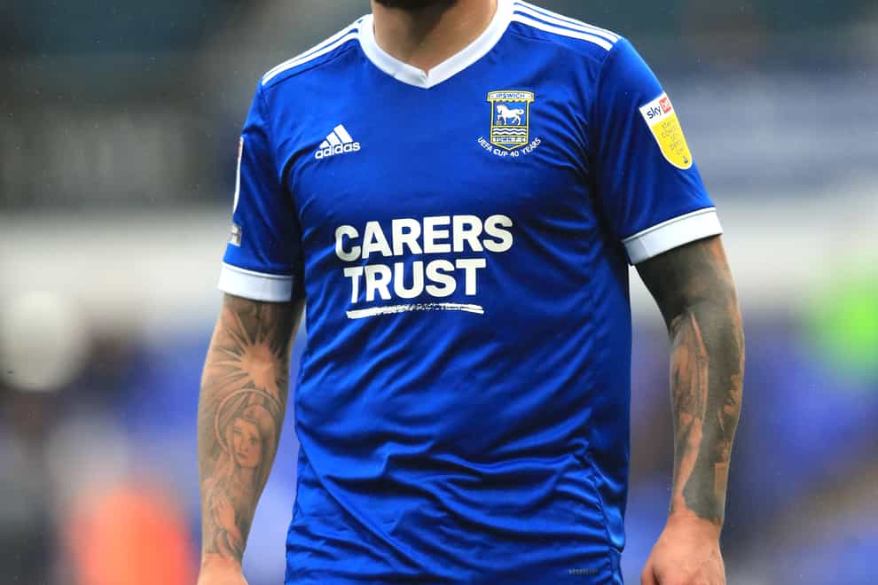 James Norwood in action for Ipswich