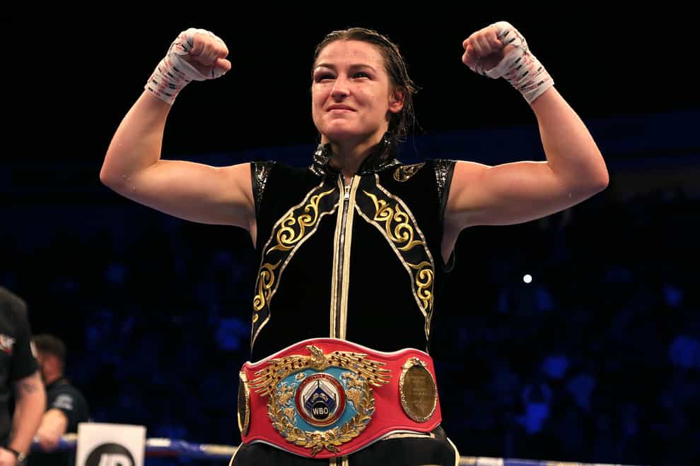 Katie Taylor battled to victory