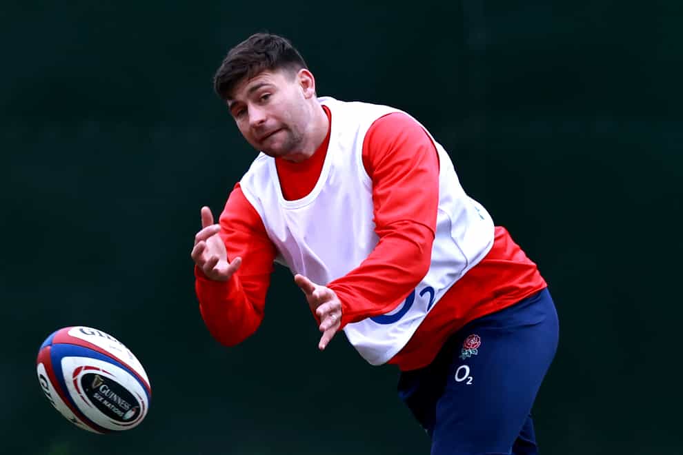 England’s Ben Youngs during a training session