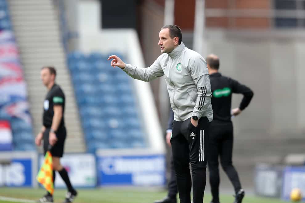 Celtic interim manager John Kennedy blamed referee Nick Welsh for sending off Callum McGregor after the 4-1 Old Firm defeat against Rangers