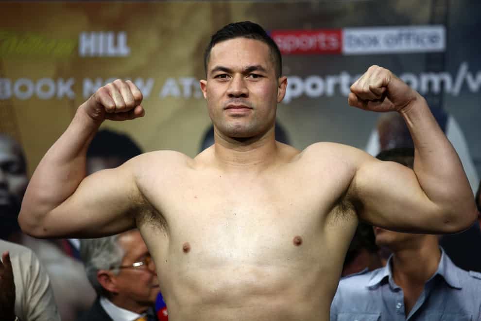 Joseph Parker, pictured, is eager to improve under Andy Lee (John Walton/PA)