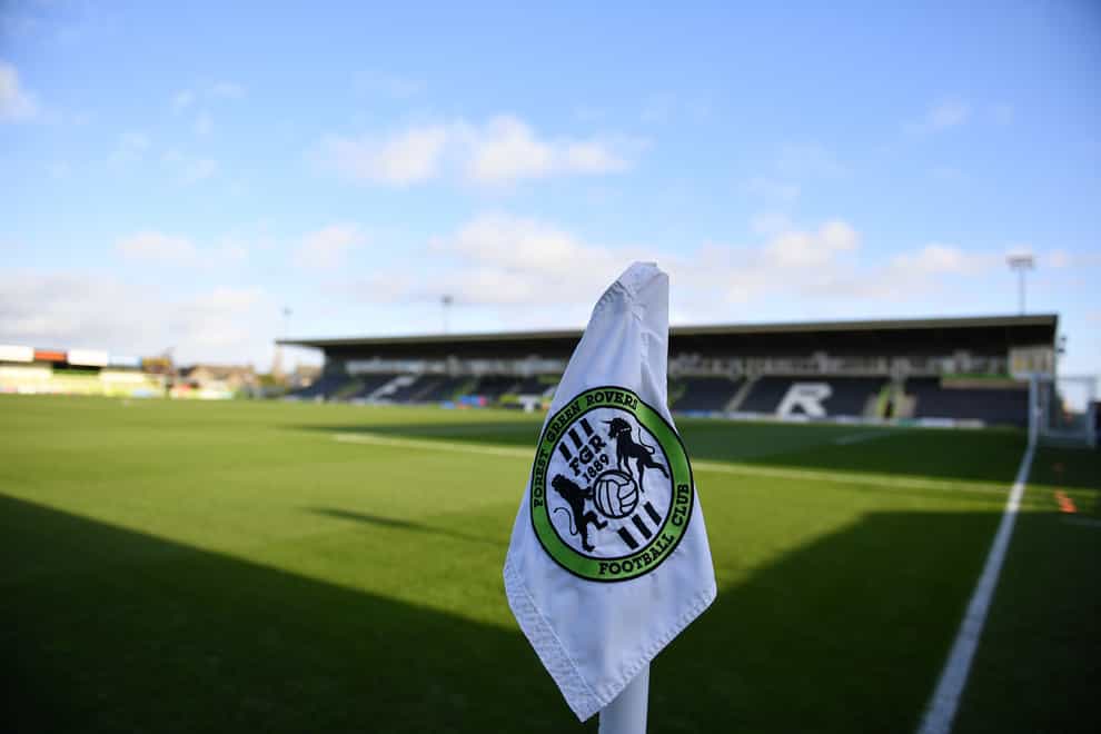 General view of Forest Green Rovers' ground