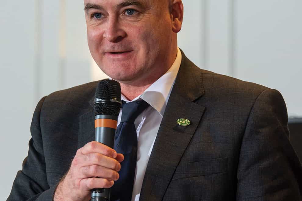 Mick Lynch has been elected the new RMT general secretary (RMT/PA)