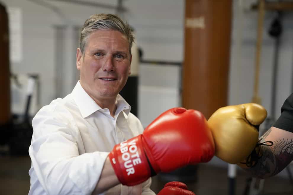 Labour leader Sir Keir Starmer will tour the country before the polls open for 'Super Thursday' as his party fights to hang on in its traditional heartlands, according to polling
