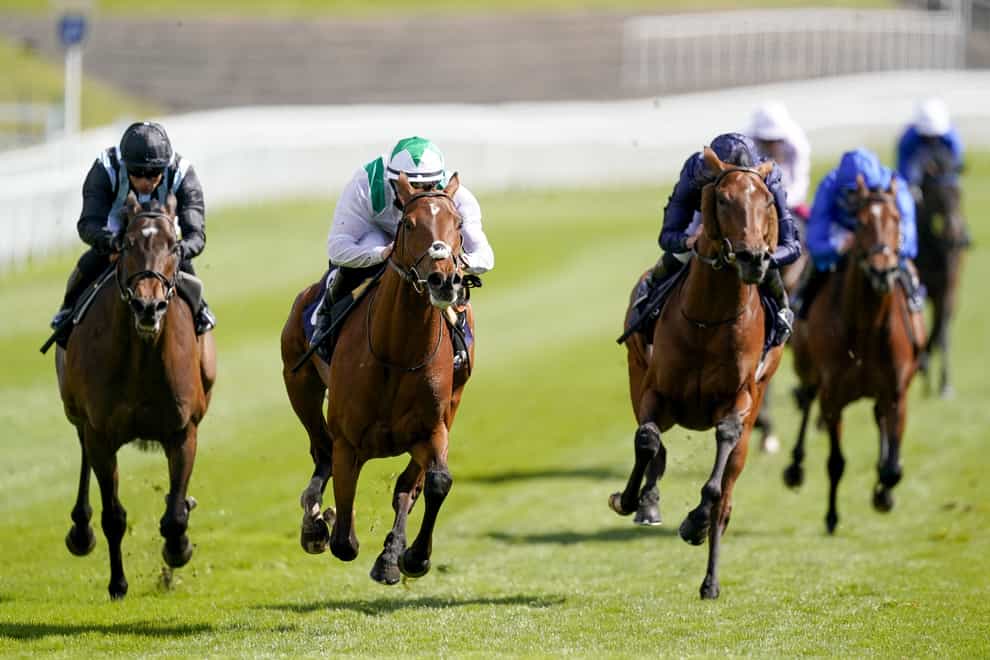 Youth Spirit (centre) came out on top in the Chester Vase