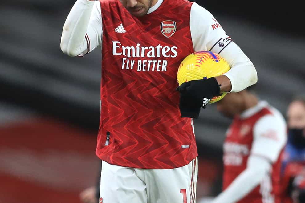 Arsenal’s Pierre-Emerick Aubameyang has had struggles on and off the pitch this season.