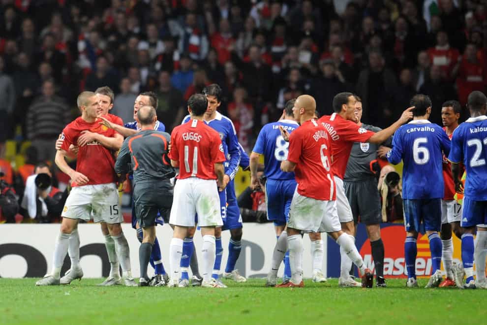 Manchester United and Chelsea faced off in the 2008 Champions League final