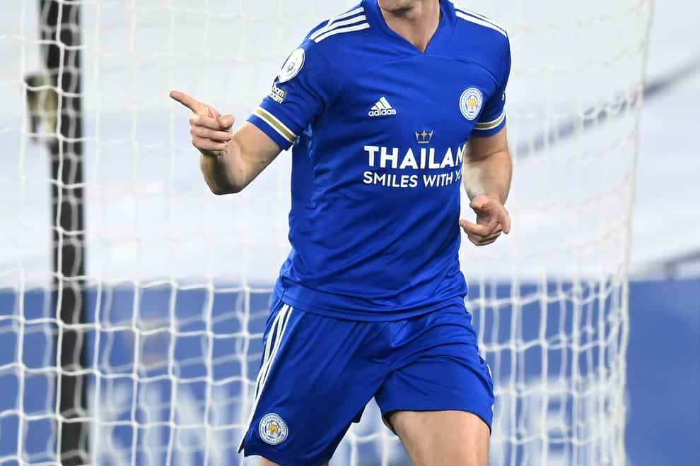 Leicester’s Jonny Evans is expected to be fit to face Newcastle on Friday evening